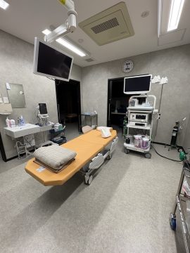 新設された内視鏡検査室
