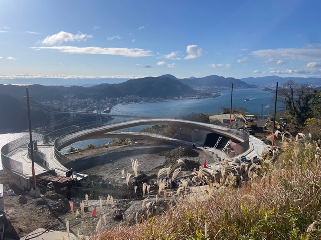 建設中のヒノヤマリング